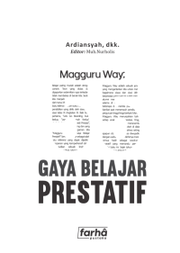 Image of Magguru Way; 55 Gaya Belajar Prestatif